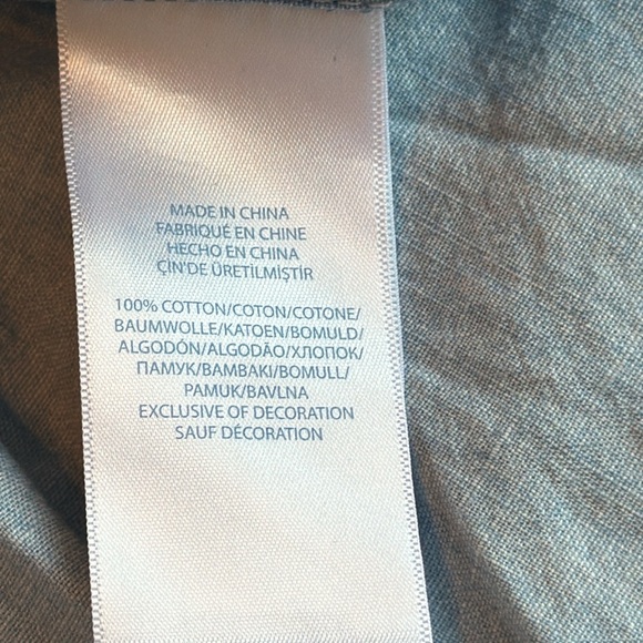 Ralph Lauren Long Sleeve Button Front Cotton Dress Size 12 Month‎ - Picture 8 of 10